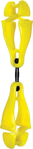 Vista 16 de Ergodyne Squids 3420 Swiveling Glove Clip Holder with Dual Clips