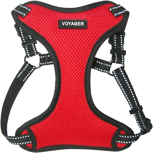 Vista 15 de [Usado] Best Pet Supplies Voyager - Arnés ajustable, transpirable, antitirones, para perros pequeños, medianos y grandes, para caminar, trotar