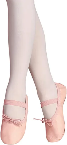 Vista 5 de Stelle Zapatos de ballet para niñas y niños pequeños, zapatillas de ballet de cuero genuino para niños pequeñosniños grandesniños pequeños