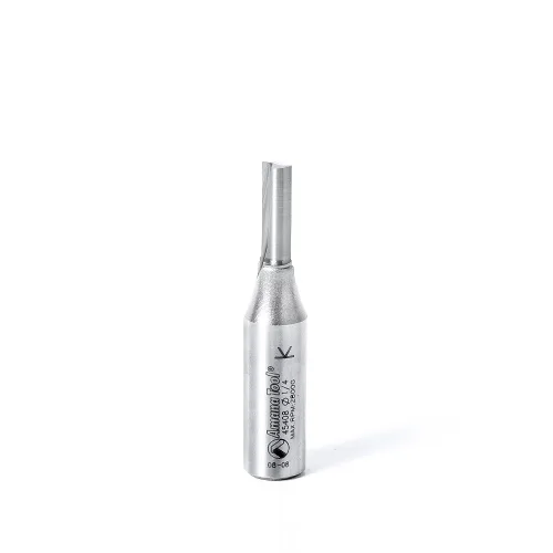 Vista 7 de Amana Tool 45424 Broca de enrutador de inmersión recta de alta producción con punta de carburo, 0,5 pulgadas de diámetro x 3,81 pulgadas CH x 0,5