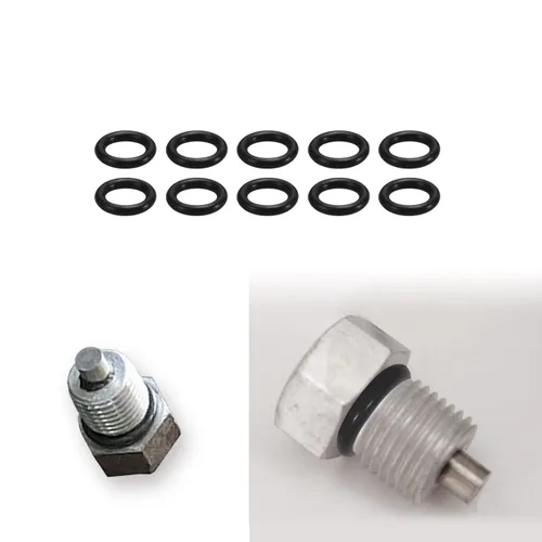 Vista 5 de Juego de embudo de llenado de cárter para llenado de aceite y tapones de drenaje primarios compatibles con Harley Orange Primary Case Oil Funnel
