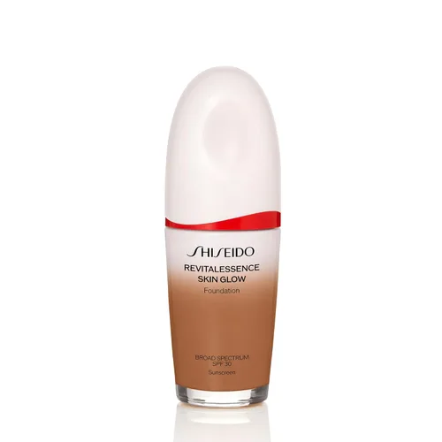 Vista 16 de Shiseido RevitalEssence Skin Glow Foundation SPF 30 - Buildable, Medium Coverage - 24-HR Hydration & 12-HR Wear - Transfer, Crease & Fade Resistant