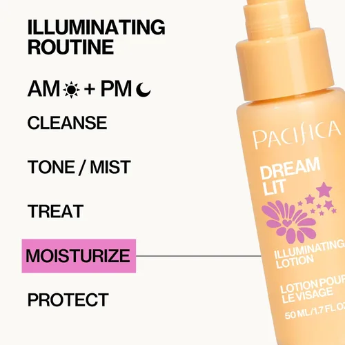 Vista 12 de Pacifica Dreamlit Loción Facial Iluminadora – Hidratante Brillante con Vitamina C y Niacinamida para un Rostro Radiante - Acabado Natural y Luminoso