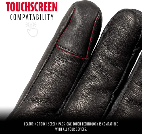 Vista 2 de Franklin Sports Coldmax - Guantes de nieve para exteriores, repelentes al agua y al viento, perfectos para entrenadores, árbitros, palas y otras