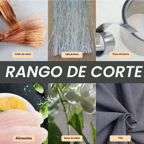 Vista 6 de stedi Tijeras resistentes, multiusos, con cuchillas de acero inoxidable de alto carbono finamente dentadas, muesca de cable eléctrico de fácil