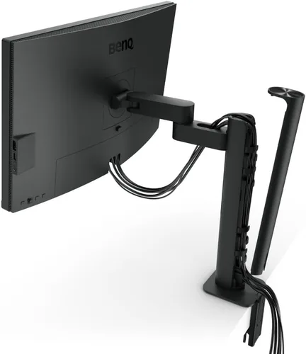 Vista 8 de BenQ PD2706UA Ergo Arm Mac Ready 27" 4K UHD, 95% P3, 99% Rec.709 y sRGB, IPS, Brazo Ergo integrado, ICCSync, Uniformidad, Delta E≤3, Calibrado