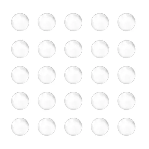 Vista 8 de HARFINGTON 250 cuentas de vidrio para hervir bolas de vidrio de 0.236 in de soda y lima, para mezclar botellas, transparente