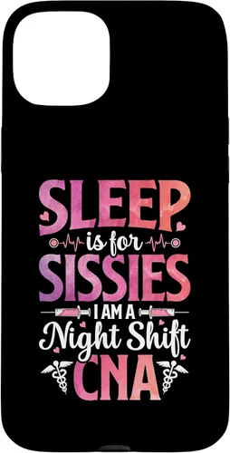Vista 9 de iPhone 16 Sleep Is For Sissies CNA Certified Nursing Assistant Nurse Case