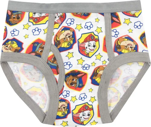 Vista 5 de Paw Patrol Chase Marshall and Rubble - Ropa interior para niño (5 unidades)