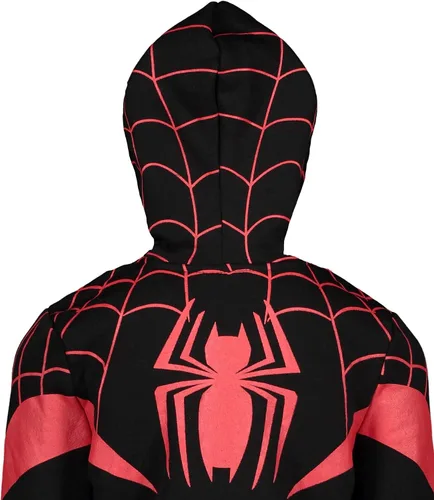 Vista 8 de Marvel Spider-Man Spider-Verse Venom - Sudadera con capucha y cremallera para niños pequeños y grandes