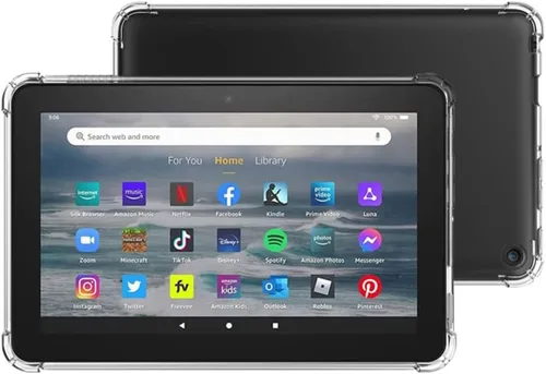 Vista 4 de Funda para Kindle de 6 pulgadas, 10ª generación de 2019, TPU suave y ligera, funda protectora antiarañazos, a prueba de golpes, para Amazon Kindle
