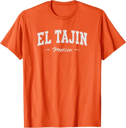 Vista 75 de Camiseta de recuerdo deportivo El Tajin Mexico, Negro