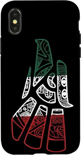 Vista 5 de Hecho En Mexico - Carcasa para iPhone 17 con calendario azteca