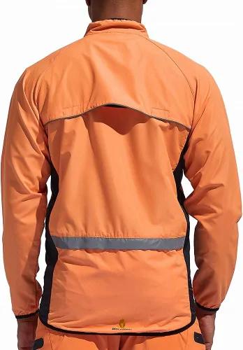 Vista 3 de Chaqueta de ciclismo, chaleco de jersey, chaqueta cortavientos, ropa deportiva al aire libre
