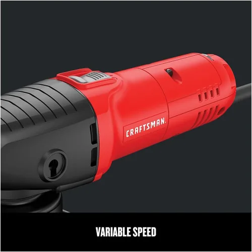 Vista 5 de CRAFTSMAN Pulidora, velocidad variable, órbita aleatoria, 6 pulgadas (CMEE145)