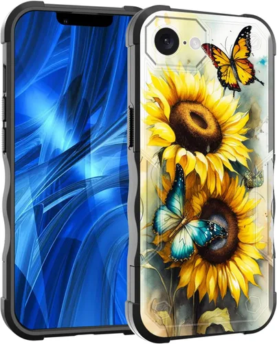 Vista 146 de Funda para iPhone Air, [doble capa] [protección contra caídas de grado militar de 10 pies] Funda resistente a prueba de golpes para iPhone Air