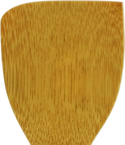 Vista 4 de Espátula Miso de Bambú 5.51 in (140mm), Cuchara, Herramienta para Miso, Bambú Ahumado, Hecho en Japón