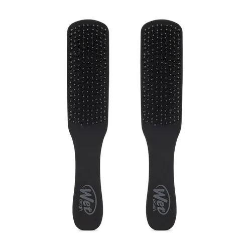 Vista 7 de Wet Brush Cepillo desenredante para cabello para hombres, negro, estimula el cuero cabelludo y la barba para un cabello más lleno y fuerte, cerdas