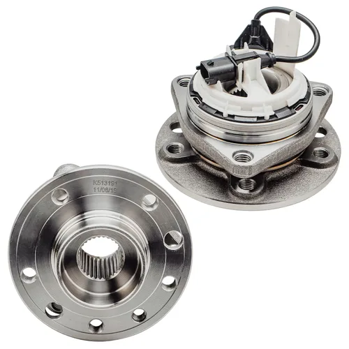 Vista 28 de Detroit Axle - 2.2L Bujes de rodamiento de rueda delanteros de 2 piezas para Honda Accord 90-97, 97 Acura CL, 2 rodamientos de ruedas y conjunto