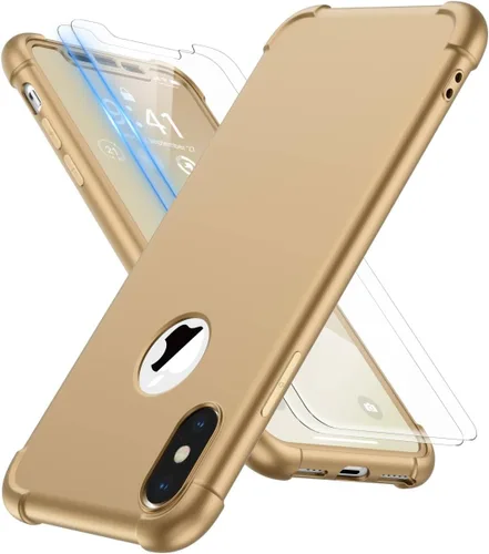 Vista 23 de ORETECH Funda para iPhone XR, con [2 x Protectores de Pantalla] [Prueba de Caídas de Grado Militar de 10 Pies] [Protección de Cámara] 360° A Prueba