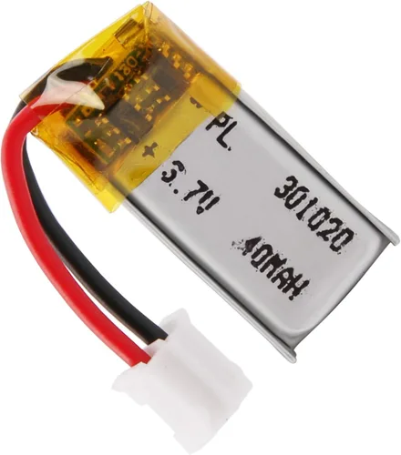 Vista 12 de Batería Lipo de 3.7V 1000mAh 102050 Batería recargable de polímero de litio con conector JST PH2.0.000 in para altavoz Bluetooth, GPS, reloj
