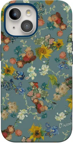 Vista 88 de Casely Funda para iPhone 15 Flores pintadas Frida Kahlo Floral Girly Funda atrevida Compatible con MagSafe