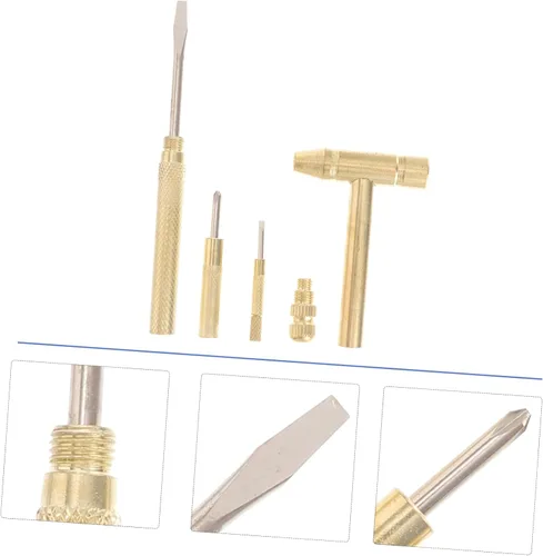 Vista 7 de DOITOOL 6 1 Mini martillo Multiherramienta Destornillador Martillo Herramienta Martillo y Destornillador Set Martillo de doble cabeza Martillo