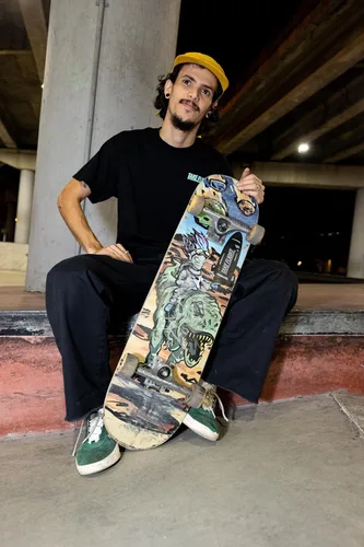 Vista 5 de TAKE Flight - Tabla de skate premium, 100% arce canadiense Hard Rock, niños y adultos