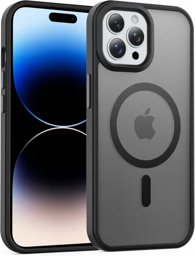 Vista 119 de Funda transparente para iPhone 11 con protector de pantalla, compatible con Magsafe, antiamarilleo, protección de grado militar, a prueba de golpes