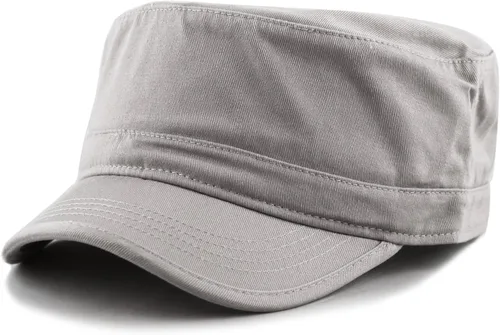 Vista 14 de The Hat Depot Cadet Military Army - Gorra de béisbol de algodón lavado con teñido anudado y algodón lavado básico y desgastado, gorra de algodón