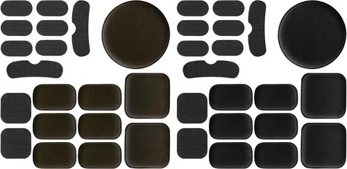 Vista 20 de Universal Airsoft Helmet Pads, Tactical Helmet Replacement Foam Padding Kits Bicycle Accessories Mats for Fast Mich CS ACH FMA USMC PASGT