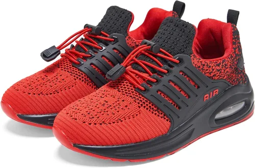 Vista 5 de Ugmikdo Zapatos para niños y niñas, tenis para correr, zapatos de aire, transpirables, ligeros, a la moda, para deportes, atletismo, gimnasio