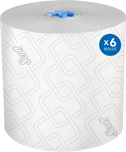 Vista 12 de Scott Professional toallas de papel en rollo de alta capacidad, a granel (25702), de fibra dura, diseño elevado, bolsillos de absorción
