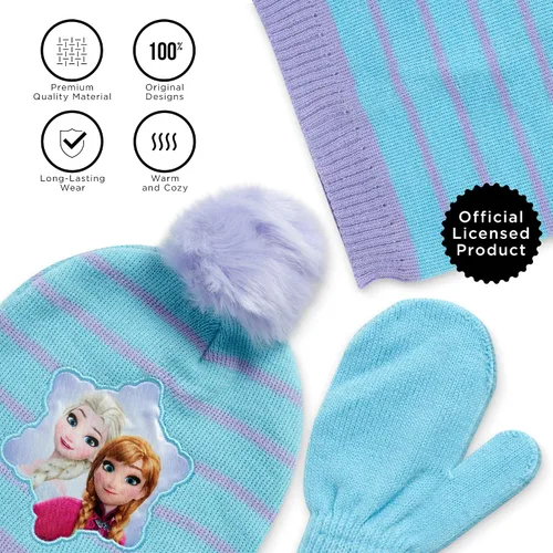 Vista 6 de Disney Conjunto de tres piezas de Minnie Mouse o Frozen para niñas (2-7)