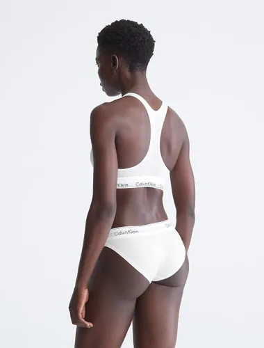 Vista 3 de Calvin Klein - Brasier de algodón moderno, sin alambres y sin forro para mujer