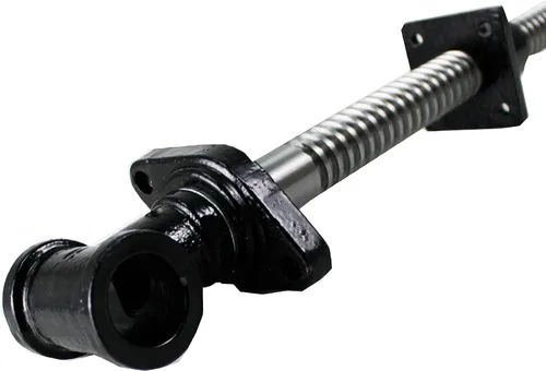 Vista 4 de HFS(R) Tornillo de banco de trabajo resistente con rosca Acme de 3 TPI, capacidad de 17 pulgadas