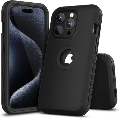 Vista 34 de COOYA Funda para iPhone Air de Protección Completa del Cuerpo contra Caídas, Funda Resistente a Prueba de Golpes de 3 Capas, Híbrida de Servicio