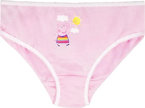 Vista 4 de Peppa Pig Ropa interior para niñas 5 Pack, Multi
