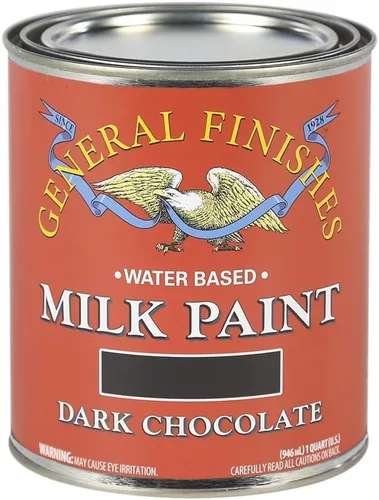 Vista 22 de General Finishes Pintura de leche a base de agua, 1 pinta, blanco antiguo
