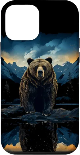 Vista 16 de Bear Grizzly Animal Mountain Hiking Case for iPhone 16