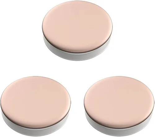 Vista 3 de PopSockets PopMinis: Mini Grips para teléfonos y tabletas (paquete de 3) - Aluminio Oro Rosa