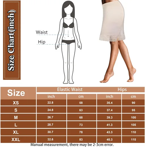 Vista 7 de 3 piezas de medias sandalias para debajo del vestido, falda con ribete de encaje, por encima de la rodilla, para mujer