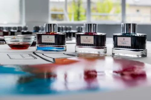 Vista 6 de Graf von Faber-Castell Botella Tinta Naranja Quemada 2.5 fl oz