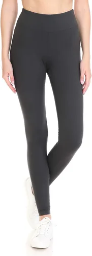 Vista 18 de Leggings Depot ActiveFlex - Leggings activos de cintura alta para mujer, cintura de 5 pulgadas, disponibles en tallas grandes Borgoña