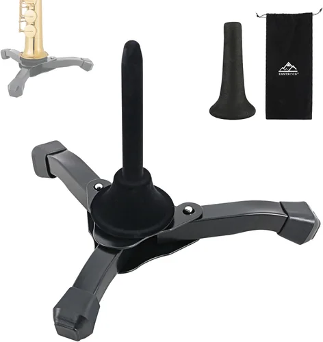 Vista 9 de EASTROCK Soporte para saxofón Alto&Tenor con 2 soportes para flauta