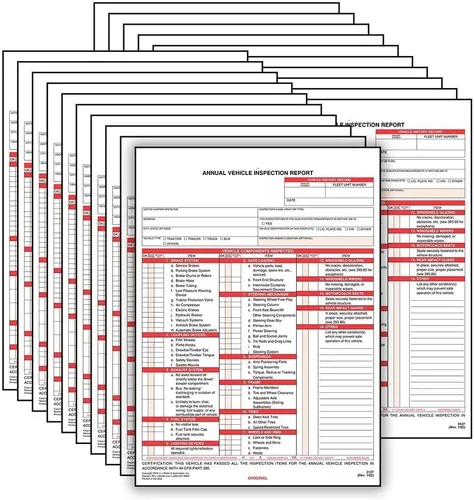 Vista 8 de Formularios de informe anual de inspección de vehículos de J. J. J. Keller