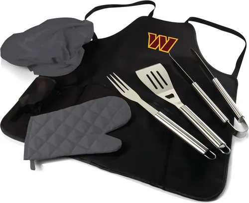 Vista 12 de Picnic TIME NFL BBQ Delantal Tote Pro Grill Set