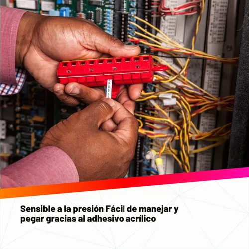 Vista 4 de 3M ScotchCode - Dispensador de cinta de marcador de alambre con cinta STD-0