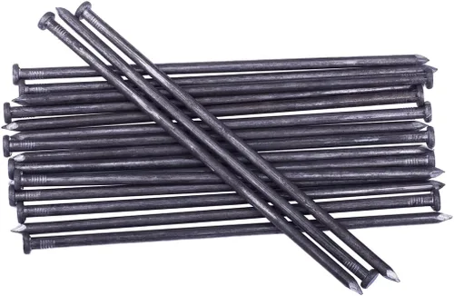 Vista 8 de Picos de anclaje de borde de paisaje de metal, 50 piezas de 10 pulgadas de picos de anclaje de borde de pavimento de paisaje para césped artificial