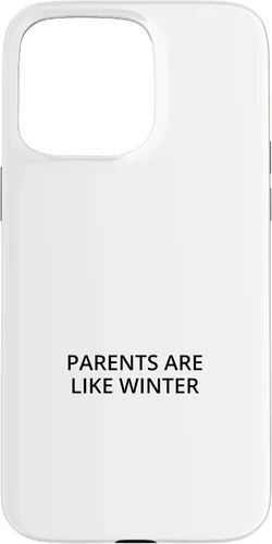 Vista 28 de iPhone 16 Parents are like winter Case